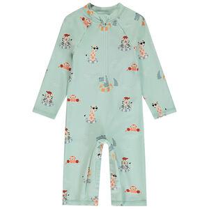 Μαγιό αντι-UV με σχέδιο για μωρό αγόρι 