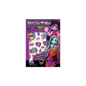 Monster High - Χρωμοσελίδες Με Puffy Αυτοκόλλητα-Το Μαγεμένο Σχολείο 