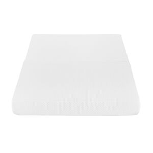 Πτυσσόμενος ταξιδιωτικός матelas 60 x 120 εκ. λευκός 