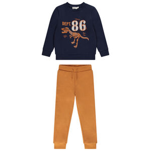 Σετ jogging 2 τμχ. με σχέδιο T-rex για αγόρι 