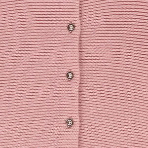 Γιλέκο από πλεκτό φαντεζί με παγιέτες για κορίτσι 