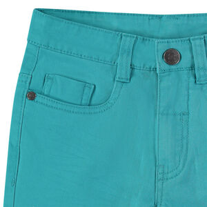 Slim παντελόνι από twill με εφέ crinkle αγόρι 