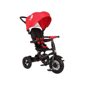 Ποδηλατακι Τρικυκλο Σπαστο Rito Rubber Wheels Red QPLAY 