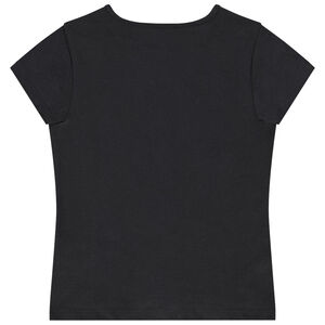 T-shirt manches courtes print fantaisie pailleté fille 