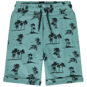 Βερμούδα από molleton με σχέδιο για αγόρι 