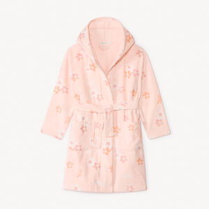 Μπουρνούζι από πετσέτα με εκτύπωση λουλουδιών για κορίτσι 