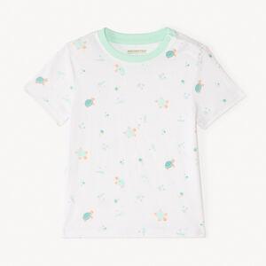 T-shirt με κοντά μανίκια με σχέδιο χελώνες για αγόρι μωρού 