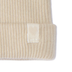 Σκούφος γέννησης κοτλέ με εφέ φιόγκου για bebe αγόρι 