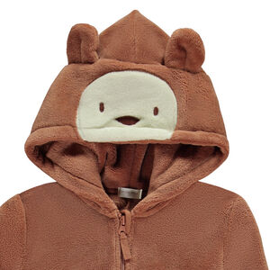 Παιδικό πλεκτό σούρπιτζα με σχέδιο πίθηκος από sherpa 