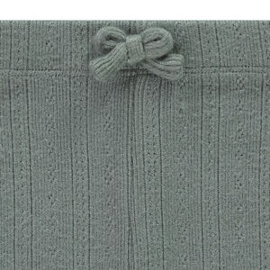 Καλσόν côtelé με φιόγκο για bébé κορίτσι 