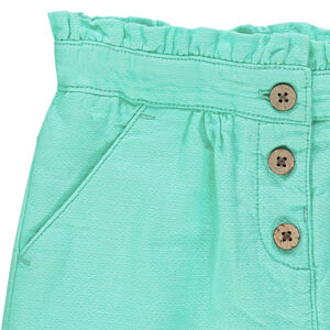 Σορτς μονόχρωμο βαμβακερό 