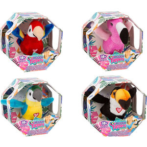 Happy Yappers Λούτρινο Ζωάκι με Λουράκι Slap Band - Assortment 4 Σχέδια 