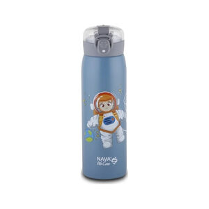 Μπουκάλι Θερμός Ανοξείδωτο Μπλε 500ml Nava  
