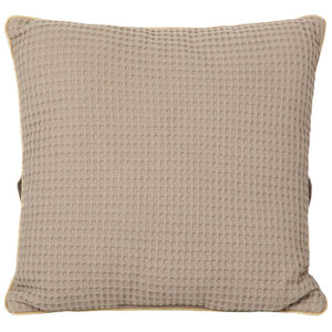 Διακοσμητικό μαξιλάρι από τετράγωνο ύφασμα, μετατρέψιμο σε προστατευτικό για κρεβάτι ή πάρκο 