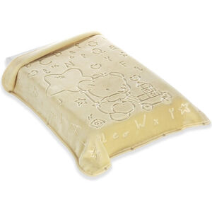 Belpla Κουβέρτα - Σάκος Βελουτέ Πολυεστερικός 80x90 Ster 521 Μπεζ 