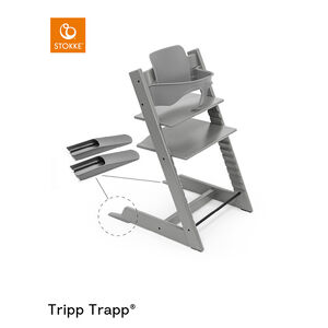 Baby Set² για καρέκλα φαγητού Tripp Trapp σε γκρι storm 
