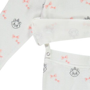 Πιτζάμα 2 κομμάτια jersey κοτλέ με σχέδιο Marie Disney για bebe κορίτσι 