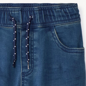 Τζιν jogger με εφέ ξεθωριασμένο για αγόρι 