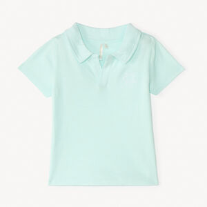 Πολο κοντομάνικο σε ζακάρ με κέντημα αστερία για αγοράκι. 