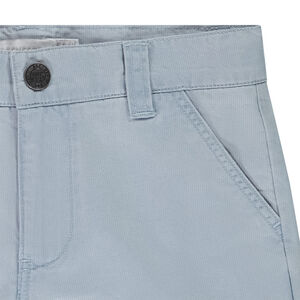 Βερμούδα μονόχρωμη υφασμάτινη φαντεζί για αγόρι 