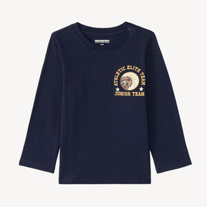 Τ-shirt μακρυμάνικο για αγόρι μωρό με σχέδιο μπάσκετ 