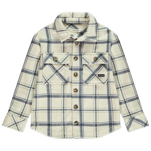 Πουκάμισο με τσέπη και καρό σχέδιο για αγόρι 