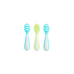 Σετ Κουτάλια Για Βρέφη (Μπλε -Πράσινο) 