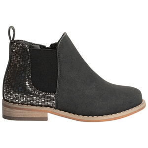 Μπότες χαμηλά bi-matières με effet φαντεζί για κορίτσι 