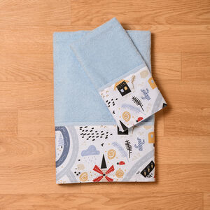 Σετ πετσέτες 2τμχ Boy On Adventure 
