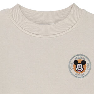 Sweat en molleton avec patch brodé Mickey Disney pour bébé garçon 