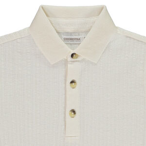 Πόλο κοντομάνικο από jersey pointel για αγόρι 