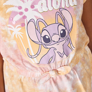 Ρόμπα effet tie & dye Angel Disney με μεγάλες παγιέτες για κορίτσι 