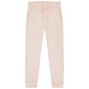 Φόρμα από molleton μονόχρωμη για κορίτσι 