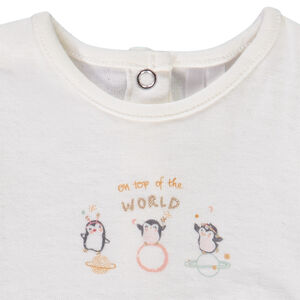 Σετ 2 τεμαχίων με φαντεζί σχέδιο για bebe κορίτσι 