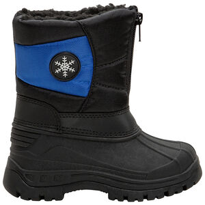 Μποτάκια après-ski με κέλυφος από καουτσούκ και φερμουάρ, από 28 έως 35 