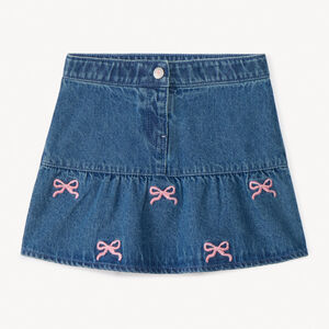 Φούστα τζιν με κεντητά μαντήλια για κορίτσι μωρό 