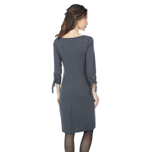 Φόρεμα εγκυμοσύνης από πλεκτό με μήνυμα 