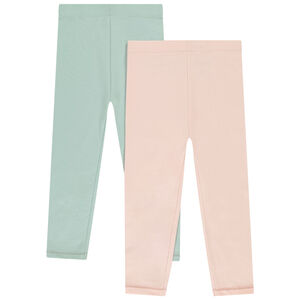 "Σετ από 2 μακριά σλιπ μονόχρωμα για κορίτσι μωρό" 