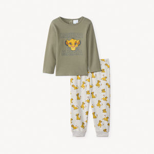 Set pyjama 2 pièces en molleton Le Roi Lion Disney pour bébé garçon avec finitions différentes selon l'âge  Main Set pyjama 2 pièces en molleton Le Roi Lion Disney pour bébé garçon avec finitions différentes selon l'âge