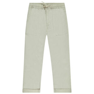 Παντελόνι μονόχρωμο υφασμάτινο για αγόρι 