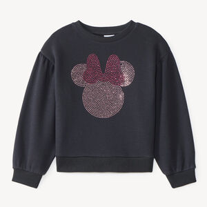 Φούτερ κοριτσιού από φλις με στρας Minnie Disney 