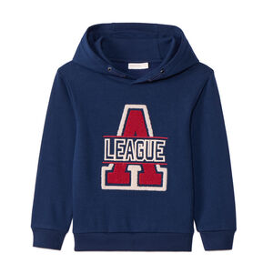 Sweat molleton à patch bouclettes pour garçon 