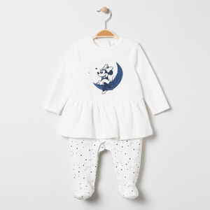 Dors-bien en velours effet 2 en 1 motif Minnie Main Dors-bien en velours effet 2 en 1 motif Minnie