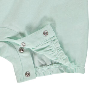 Κοντή ολόσωμη φόρμα από jersey print chaton για bebe κορίτσι 