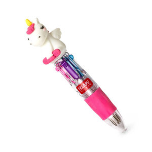 Μίνι στυλό Unicorn Μαγικό Ουράνιο Τόξο 4 Χρωμάτων 