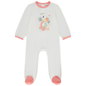 Φορμάκι print καμηλοπάρδαλη για bebe κορίτσι με διαφορετικά ανοίγματα ανάλογα με την ηλικία 