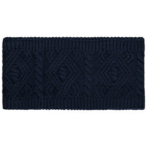 Σκούφος μονόχρωμος από πλεκτό με επένδυση sherpa για μωρό αγόρι 