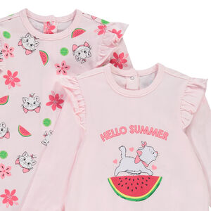 Σετ από 2 φορμάκια σε jersey print Marie Disney για bebe κορίτσι  Main Σετ από 2 φορμάκια σε jersey print Marie Disney για bebe κορίτσι