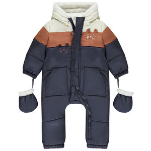 Σακάκι για μωρό αγόρι με αδιάβροχη επένδυση και διαφορετικές λεπτομέρειες ανάλογα με την ηλικία 