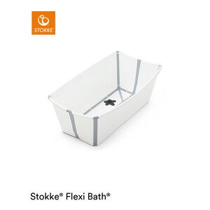 Μπανιέρα Flexi Bath Με Θερμοευαίσθητη Βαλβίδα - Λευκό Stokke  